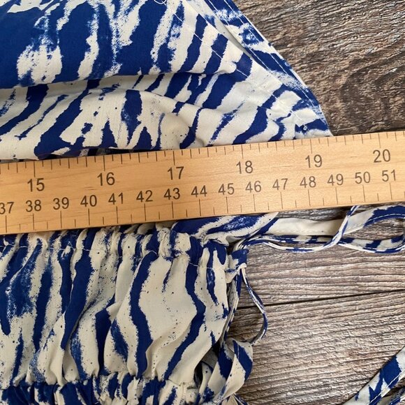 RAILS Womens Midi Tank Sundress Size M Blue White CONSTANTINE Pullover Beach - Picture 13 of 15